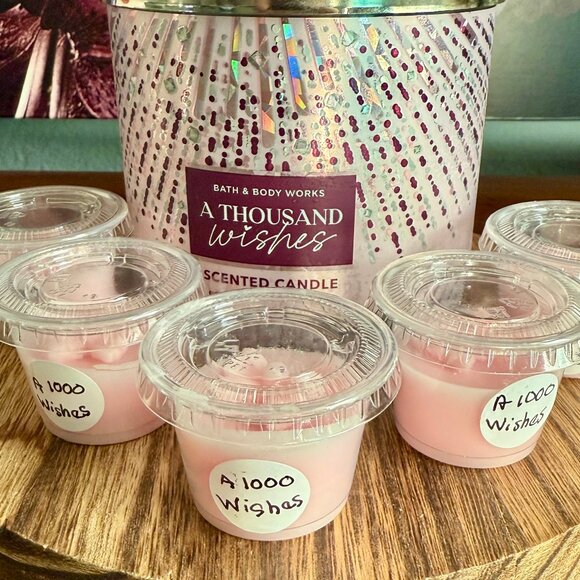 NEW WAX MELT SHOTS 2.82oz BBW Candle Wax Melts - A THOUSAND WISHES! - Picture 5 of 8